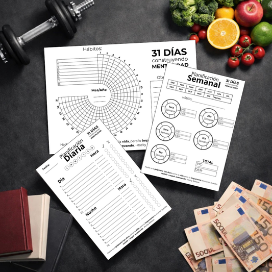 Plantilla de Hábitos y Tareas de 31 días